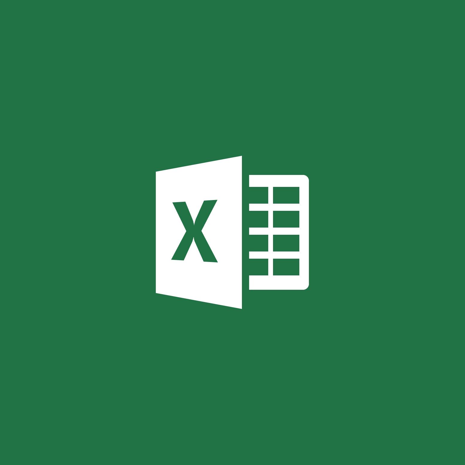 excel application for mac